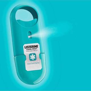 Xịt thơm miệng Listerine Pocketmist - Cool Mint, 2 x 7.7ml