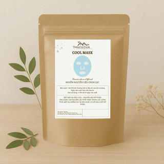 Bột mặt nạ dẻo hỗ trợ phục hồi da giảm mụn Thenaturfarm[ COOL MASK ] [ 100GR ]