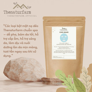 Bột mặt nạ dẻo hỗ trợ phục hồi da giảm mụn Thenaturfarm[ COOL MASK ] [ 100GR ]