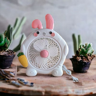 Quạt Mini Hình Thú Dễ Thương để bàn cắm điện phù hợp cho dân văn phòng và trẻ nhỏ