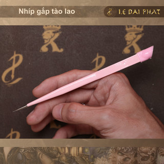 Nhíp 2 đầu gắp đá trang trí móng