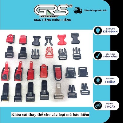 Khoá mũ bảo hiểm GRS SUNDA dùng chung cho các loại mũ bảo hiểm khác trên thị trường