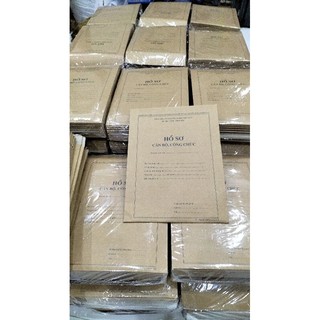 Túi hồ sơ cán bộ công chức ( combo 5 cái), giấy krap Nhật dl250gsm đáy 5cm