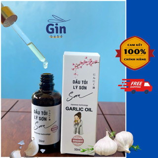 Dầu tỏi Lý Sơn -  San Organic  / Chai 50ml/ NSX 18/03/2026