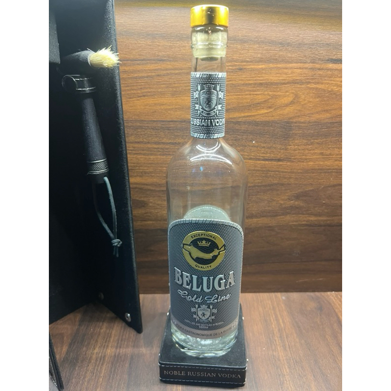 Vỏ chai Vodka Beluga Noble Russian Vodka