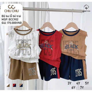 Bộ ba lỗ - sát nách Đức Sinh - Chiuchiu - Dokma (2-7y) DMB322