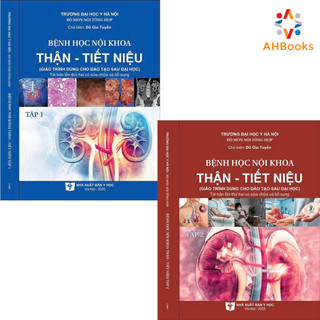 Sách - Bện học Nội khoa Thận Tiết niệu (Tập 1 + Tập 2)