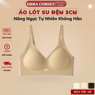 Áo Lót Su Không Gọng Đệm Dày 3cm Co Giãn 4 Chiều Nâng Nhẹ Dáng Trơn Mặc Êm Dbra AV.135