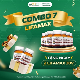 [Combo Ưu Đãi] Viên Giải Độc Gan Lifamax 30 Viên – Mua 7 Tặng 2, Mua 12 Tặng 3