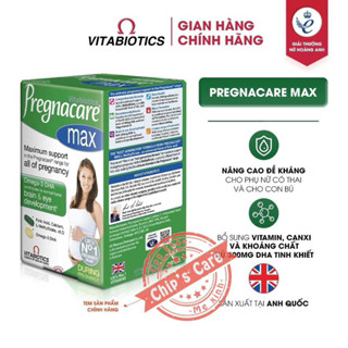  Vitamin Bầu Pregnacare Max Nhập khẩu có tem Qr 