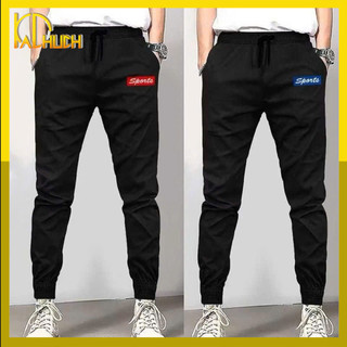  Quần Jogger Kaki Nam Nữ  ,quần kaki lưng thun co giãn có dây rút ống chân bo thun màu đen có nhiều mẫu 