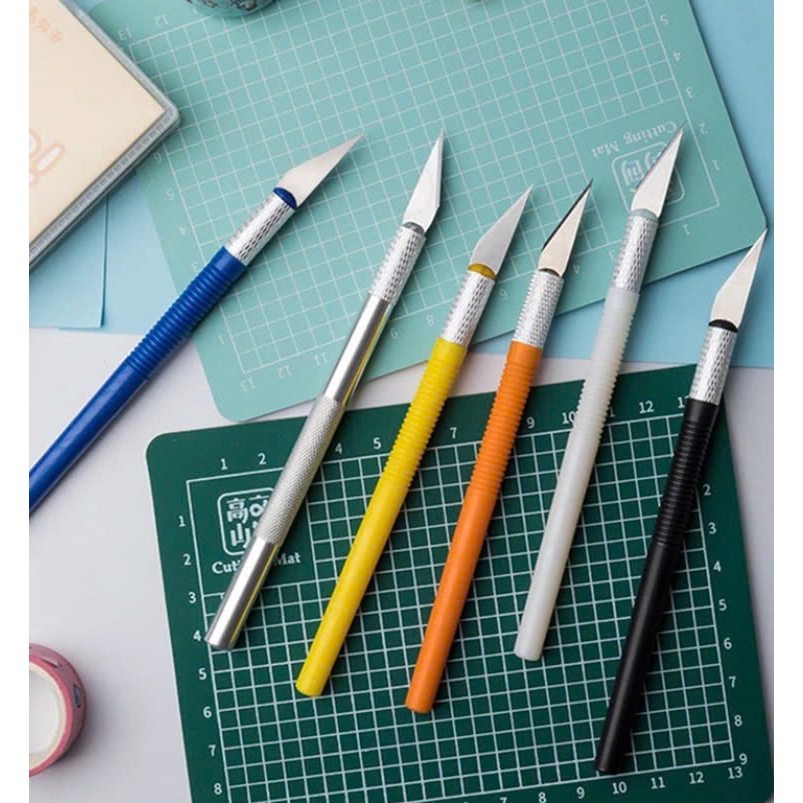 Dao Khắc Trổ Kĩ Thuật cán màu,khắc đất sét,phù hợp với đất bột đá như Ladoll,Dụng cụ cắt DIY Handmad