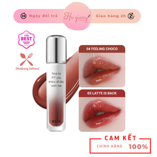   Mukbang Edition  Son Tint Bóng Bbia Mukbang Water Fit Tint son tint bóng lâu trôi căng mọng bền màu Hagiang1305 