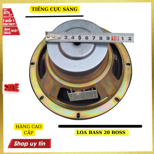 Củ loa bass 20 boss màu dồng đẹp chất âm tốt - giá 1 củ