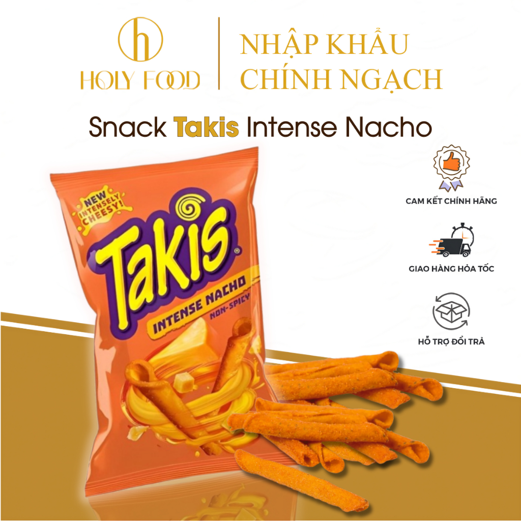 BÁNH SNACK TAKIS NACHO CHEESE 100G 🧀 RẺ VÔ ĐỊCH - HÀNG NHẬP ĐỨC