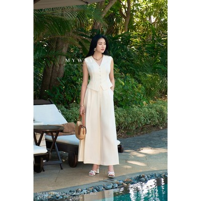 Set Gile Quần Tây Nữ MY WAY Công Sở Sang Trọng Thanh Lịch 5MJLB521 - BE0 #1MQB01642 - BE0