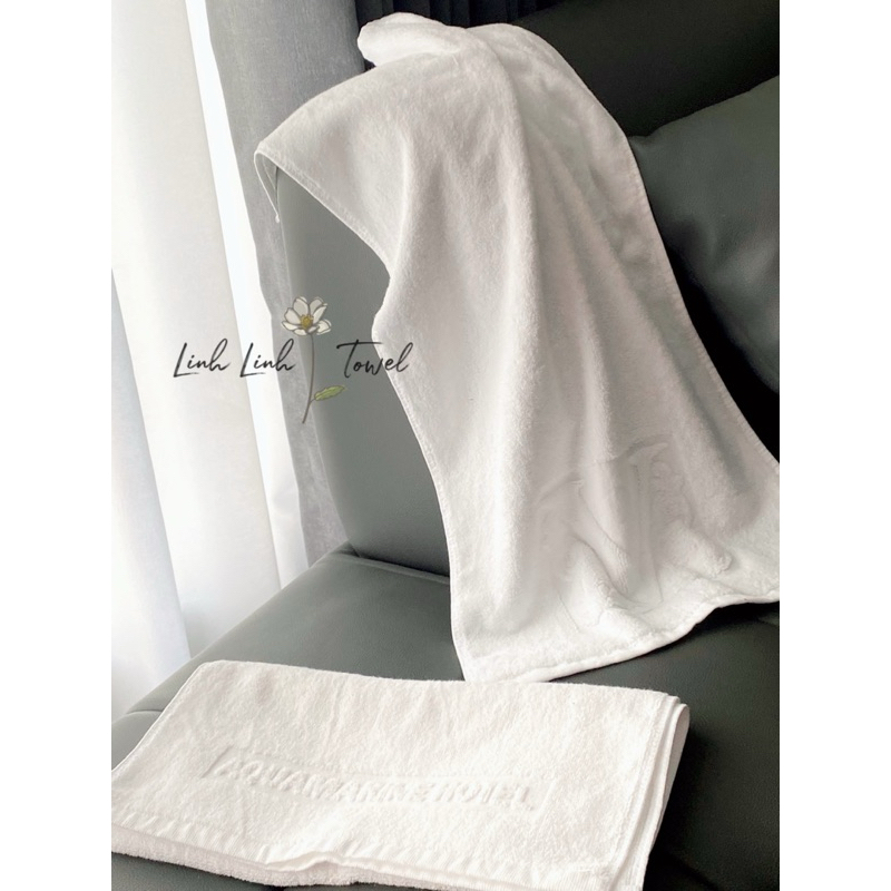 Khăn gội khách sạn 100% COTTON 35x75cm