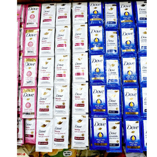 Dầu Gội/ Sữa Tắm  Dove Phục Hồi Hư Tổn Dây 10 Gói