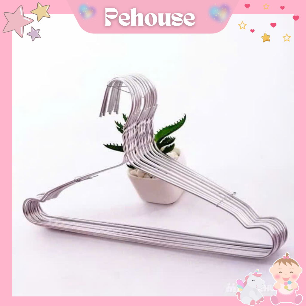 (30 cái móc CHO BÉ size 27cm, có video quay sp) Móc inox treo đồ cho BÉ, móc phơi quần áo