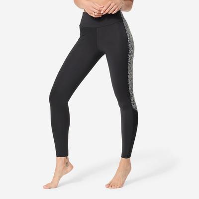 Quần legging tập thể thao dưới nước nữ DECATHLON Đen mã 8920732