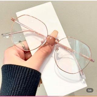   VN  Kính mắt cận thị  0-4 độ cận  oval chất liệu hợp kim hợp mặt nhỏ vừa phom cứng cáp bền đẹp 
