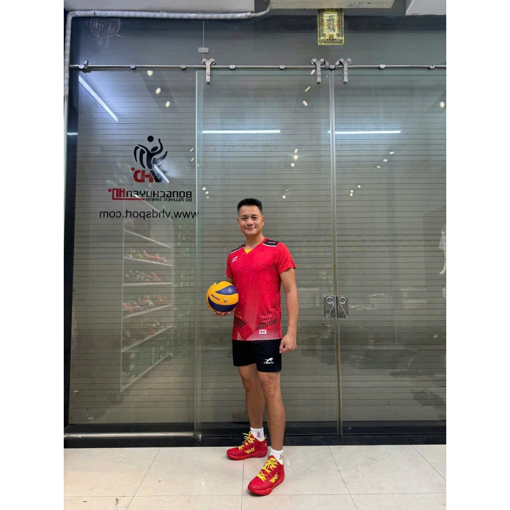 Áo Cổ Tim Thế Thao VHD Cabeto Dành cho Nam Nữ, Thoáng mát, thấm hút mồ hôi, co giãn 4 chiều.