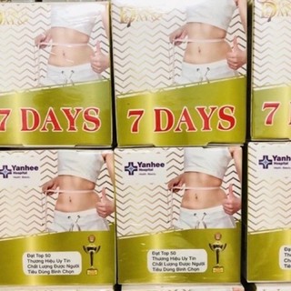  Giảm Cân 7 Days yanhee Thái lan  1 tuần 7day giảm 3-5kg  