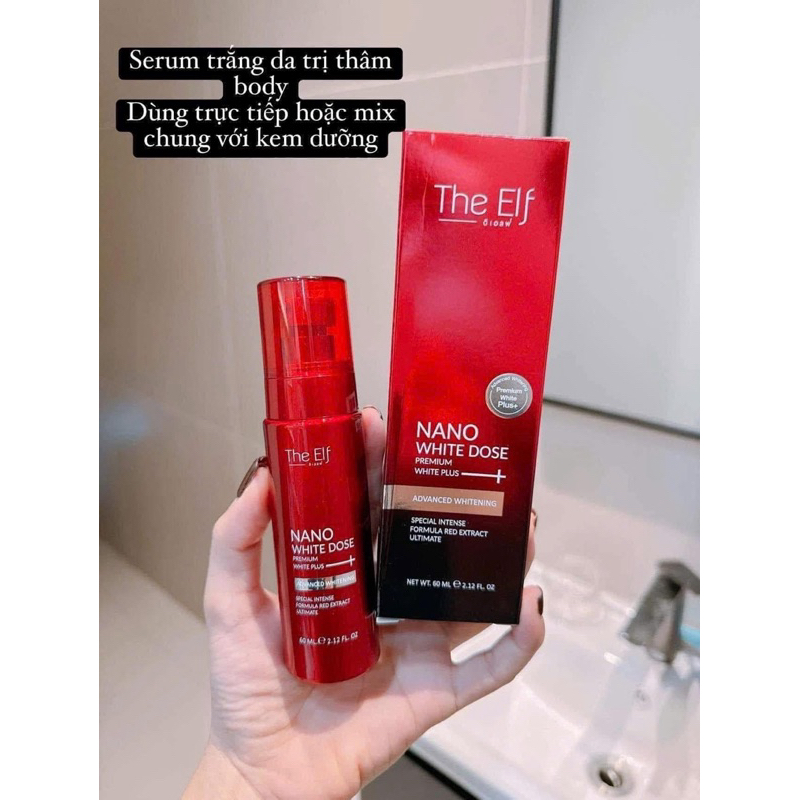 SERUM TRUYỀN TRẮNG MỜ THÂM SẸP The Elf Nano White