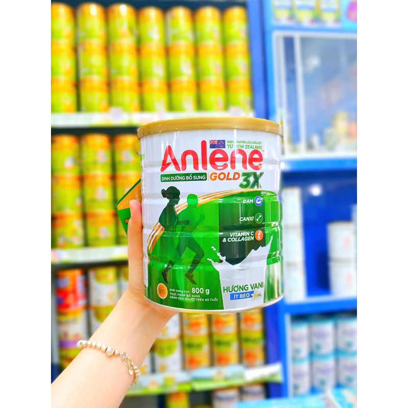 Sữa Anlene Gold 3x 800gr Cho Xương Khớp Chắc Khỏe