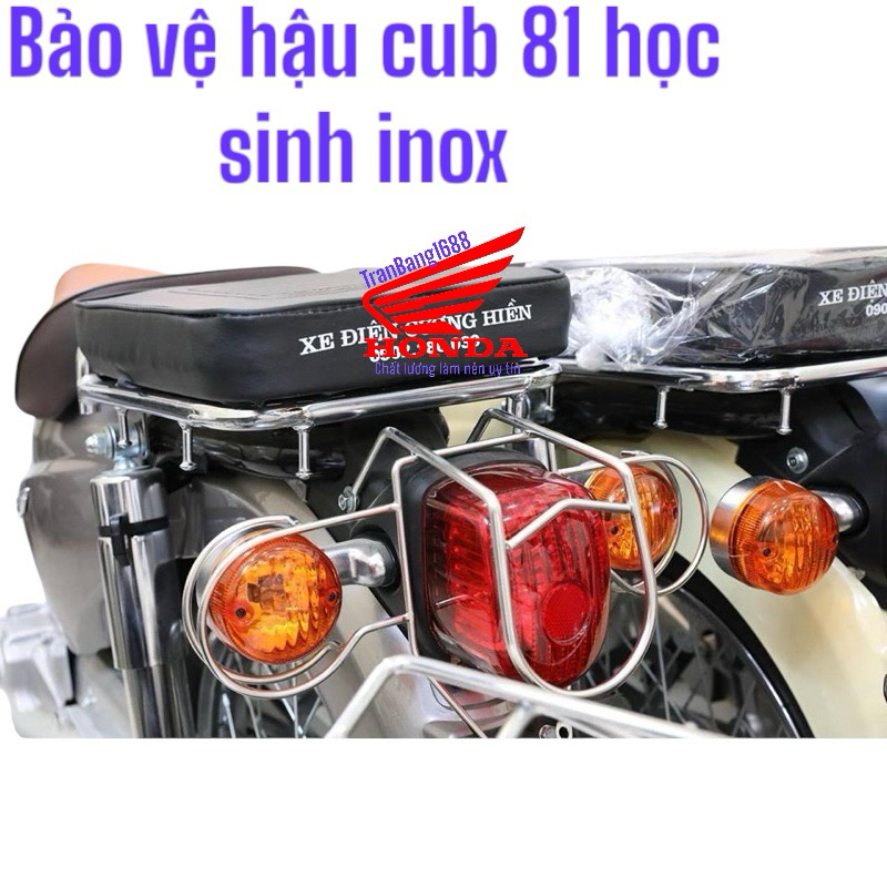 Quây bảo vệ đèn hậu, xi nhan cub 50cc 2015-2021 học sinh (quây hậu cub 50cc Liên Doanh)