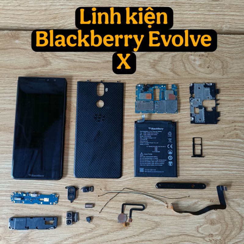 Linh kiện Blackberry Evolve X zin, bóc máy ae cần gì ib shop nha