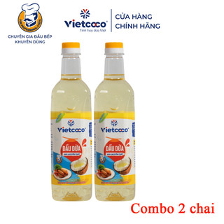 Dầu Dừa Tinh Luyện ( Cooking oil ) Vietcoco : - chai 1 lít