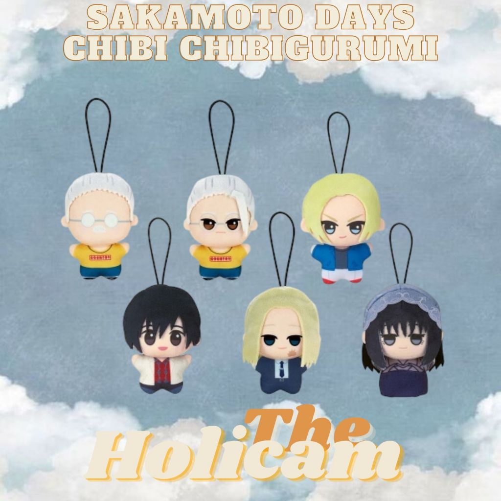 Gấu bông Chibi Chibigurumi Cbgrm Phim Hoạt hình Anime SAKAMOTO DAYS Vol 1