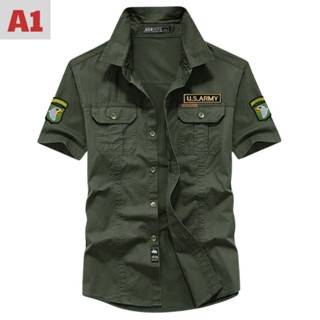 Áo Sơ Mi Kaki Ngắn Tay Nam 2025. Mẫu áo sơ mi nam tính - khỏe khoán /NQ STORE LUXURY