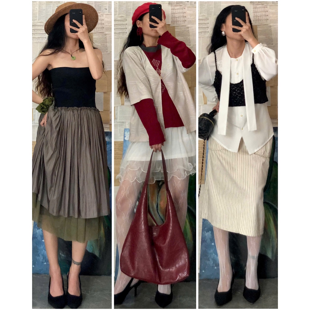 Set đầm váy vintage chọn mẫu April6 clothing 🌻 _ ig: april6_clothing