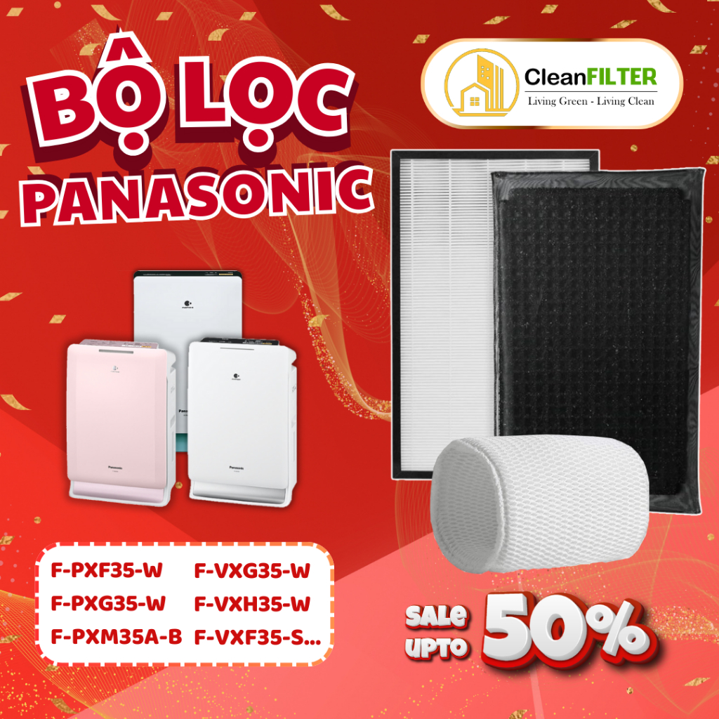 Màng lọc không khí Panasonic: F-PXF35, F-PXG35, F-PXM35A, F-VXF35, F-VXG35, F-VXH35, F-PXL45,...