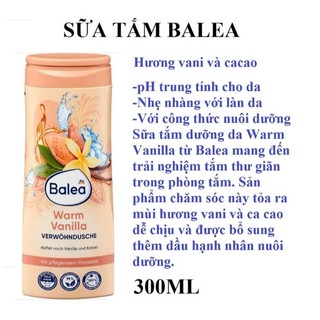 SỮA TẮM CỦA ĐỨC BALEA ĐỨC 300ml