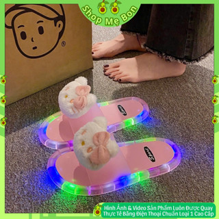  Dép Đèn Nháy Phát Sáng Hình Hello Kitty Bông Dễ Thương Phiên Bản Mới 2025,loại 1 cao cấp pin cực lâu 