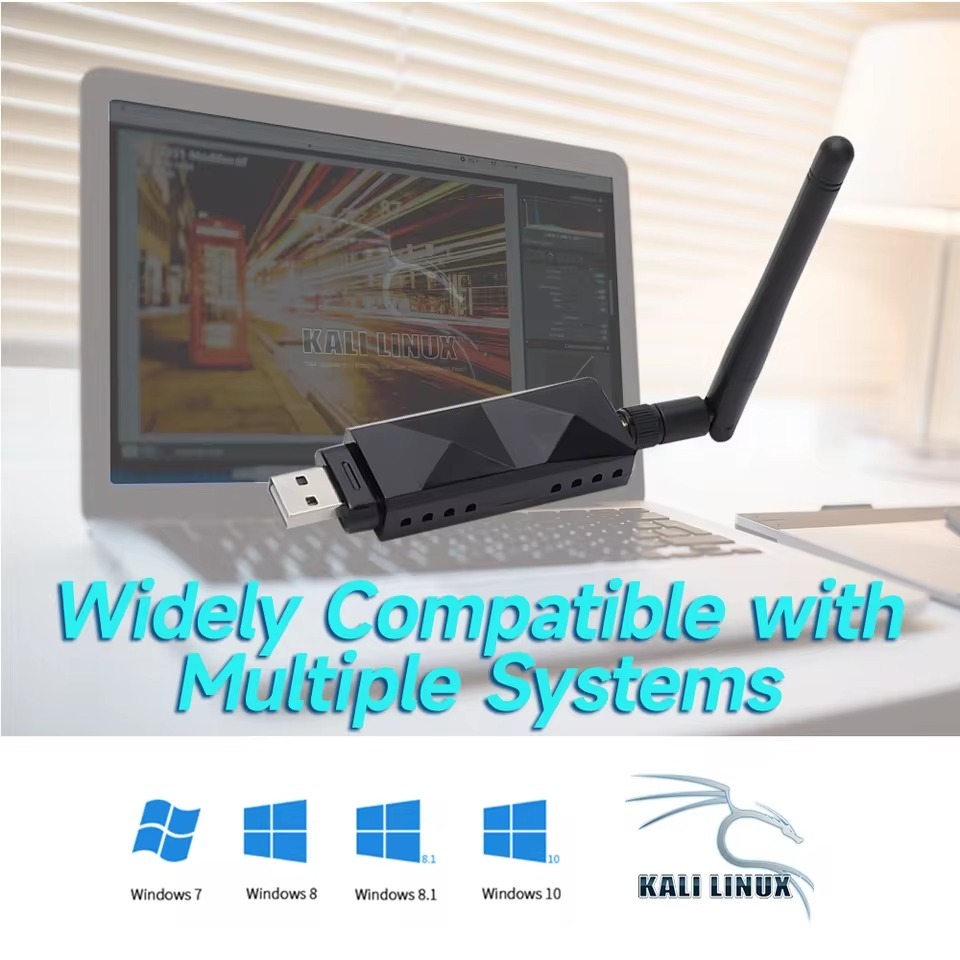 [Clover 2020] Bộ ChuyểN ĐổI WiFi USB AR9271 802.11N 150Mbps + Ănten WiFi 5DBi Cho Windows 7 / 8 / 10