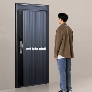 [Bao lắp đặt] Khóa cửa thông minh Lockin V5 Max nhận dạng tĩnh mạch lòng bàn tay, Face ID, tích hợp màn hình 4 inch