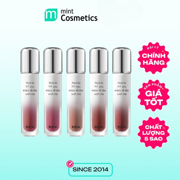 [Mukbang Edition] Son Kem Bóng BBIA Water Fit Tint 4g