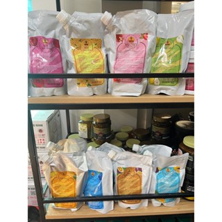  HOT - LerMao - Maomao -Túi Mứt 1kg vị Đào   Dâu   Xoài   Lá Dứa   Dâu Tằm   Thanh Mai   táo   Lê TỪ TRÁI CÂY THẬT 40% 