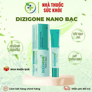 [Kèm quà] Kem DIZIGONE NANO BẠC - Kháng khuẩn, lành thương, ngăn ngừa sẹo, phục hồi tổn thương da