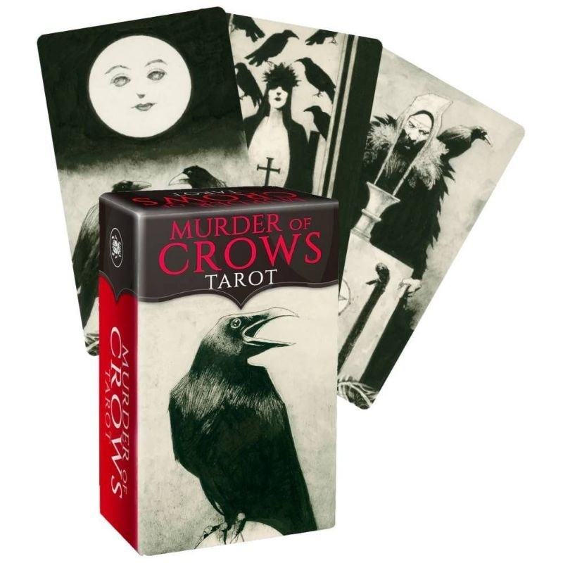 Murder of crows Tarot Mini - APUS TAROT SHOP ảnh thật - tarot auth real - bộ bài bói toán phương Tây