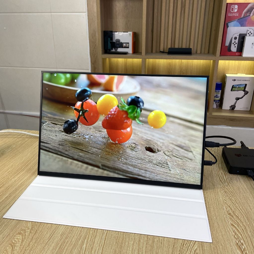 Màn hình di động BOE 18.5 inch IPS 120Hz DCI-P3 - Tặng kèm bao da | BigBuy360 - bigbuy360.vn