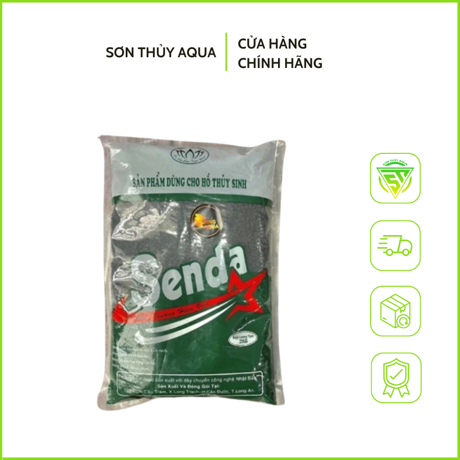 Phân nền thủy sinh Senda - Đất nền Senda (2kg)