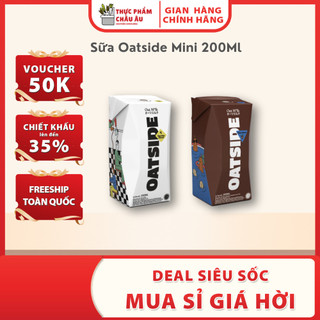   HỘP NHỎ 200ml  Sữa Yến Mạch OATSIDE Barista - Thức Uống Dinh Dưỡng Từ Yến Mạch 