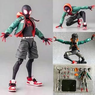  15cm Khớp FULLBOX   Hỏa tốc   Mô hình nhân vật FIGMA - Spider Man spiderman Into The Spider Verse 