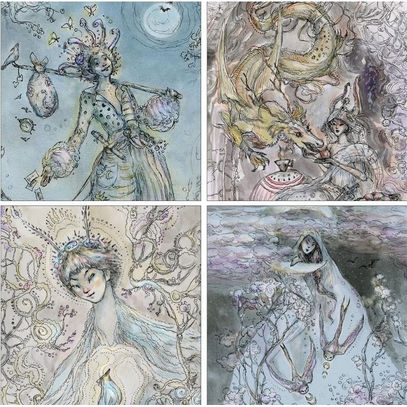 Magic Makers Tarot - APUS TAROT SHOP ảnh thật - tarot auth real - bộ bài bói toán phương Tây chữa là