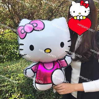 Bóng nhôm Kitty trang trí sinh nhật, party, sự kiện, đầy tháng, thôi nôi…